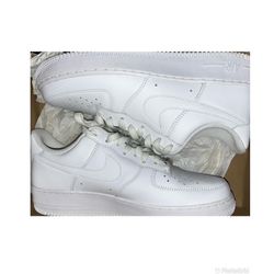 Nike Air Force 1 8.5 Men White 