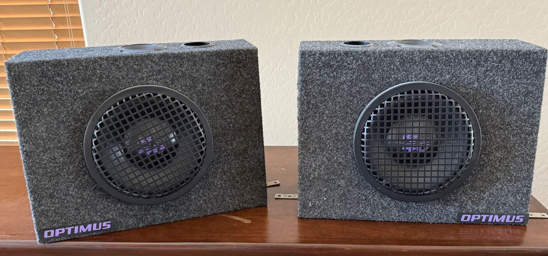 Optimus 102-1727 2-way 8-inch speakers