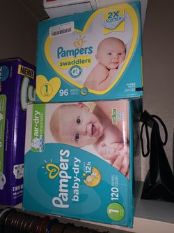 Size 1 diapers