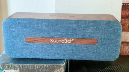 HD BLUETOOTH WIRELESS SPEAKER,6hrs music streamer and hands free calling w premium passive radiator woofer(8”)