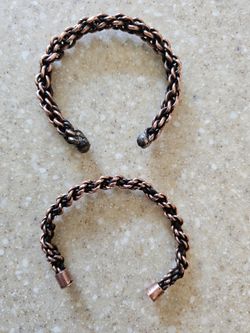 Hand made copper bracelet