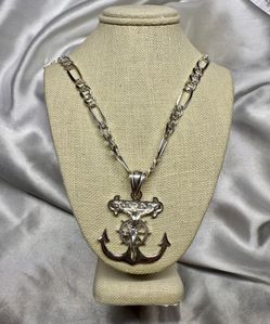 925 Silver Mens Necklace 