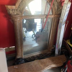 Mirror And Shelf Free