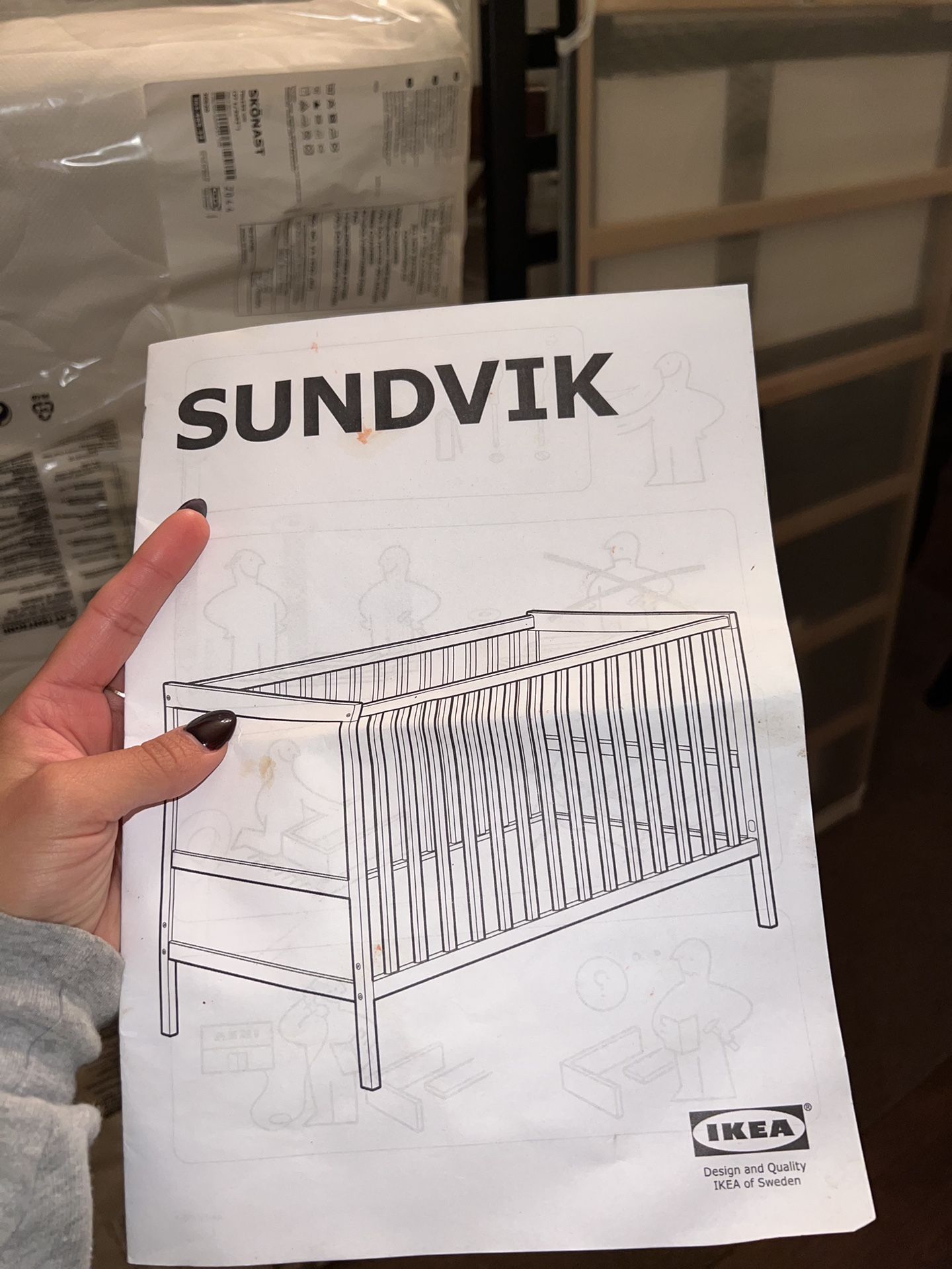 Toddler Bed Skonast Crib Mattress Review Ikea Store Ikea Cot