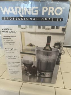 Waring Pro Professional Quality Cordless Wine Chiller