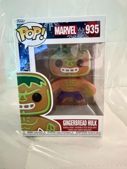 Gingerbread Hulk Funko pop