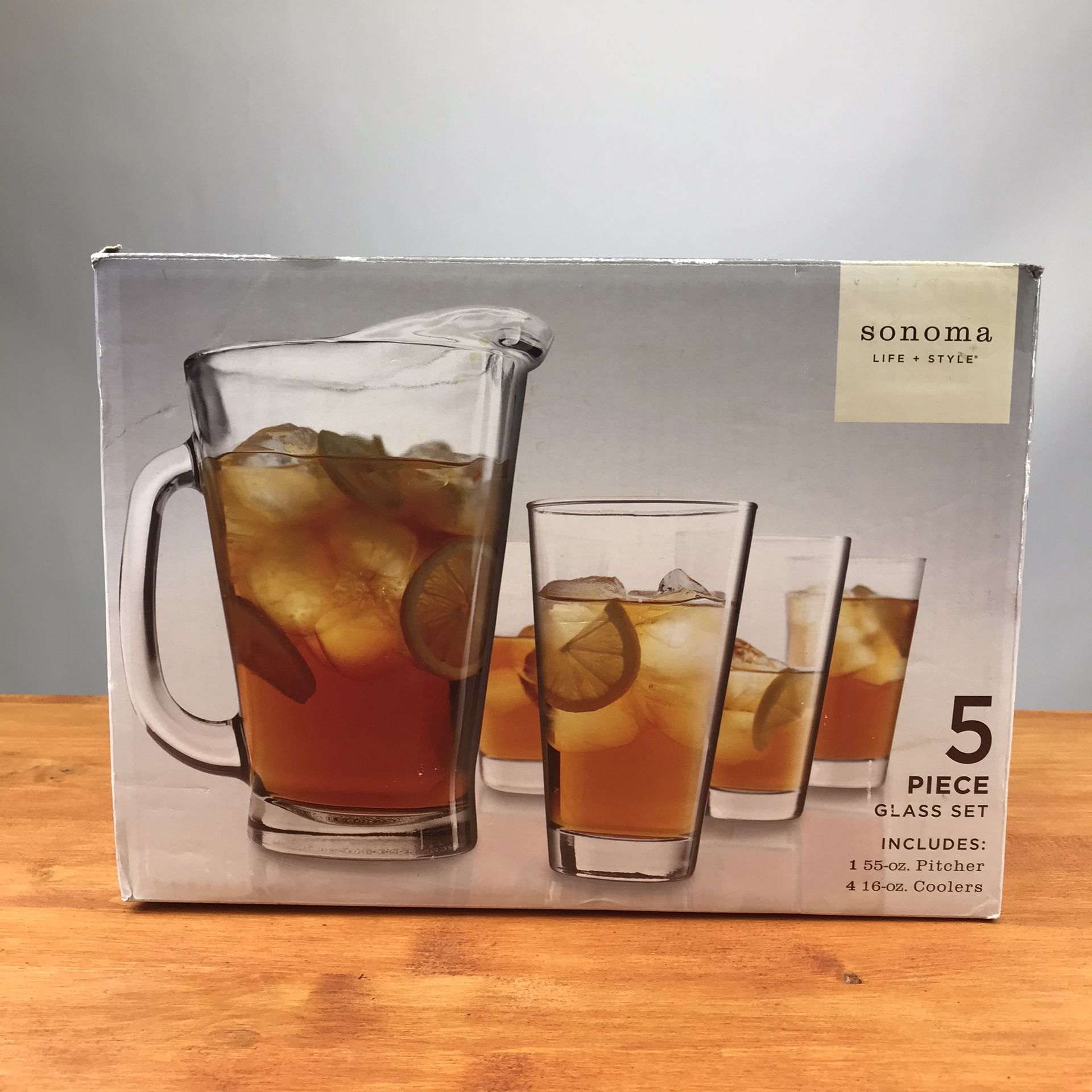 Sonoma 5-piece glass set