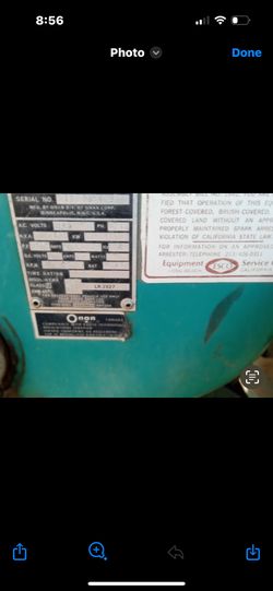 Onan Generator 