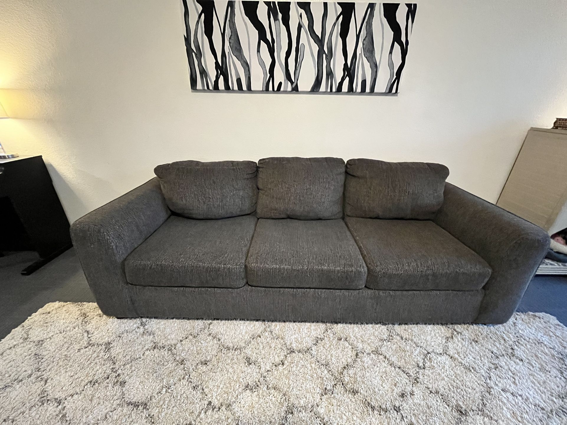 Clean Grey Couch