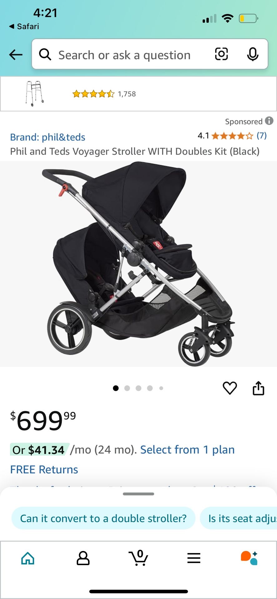 Double Stroller