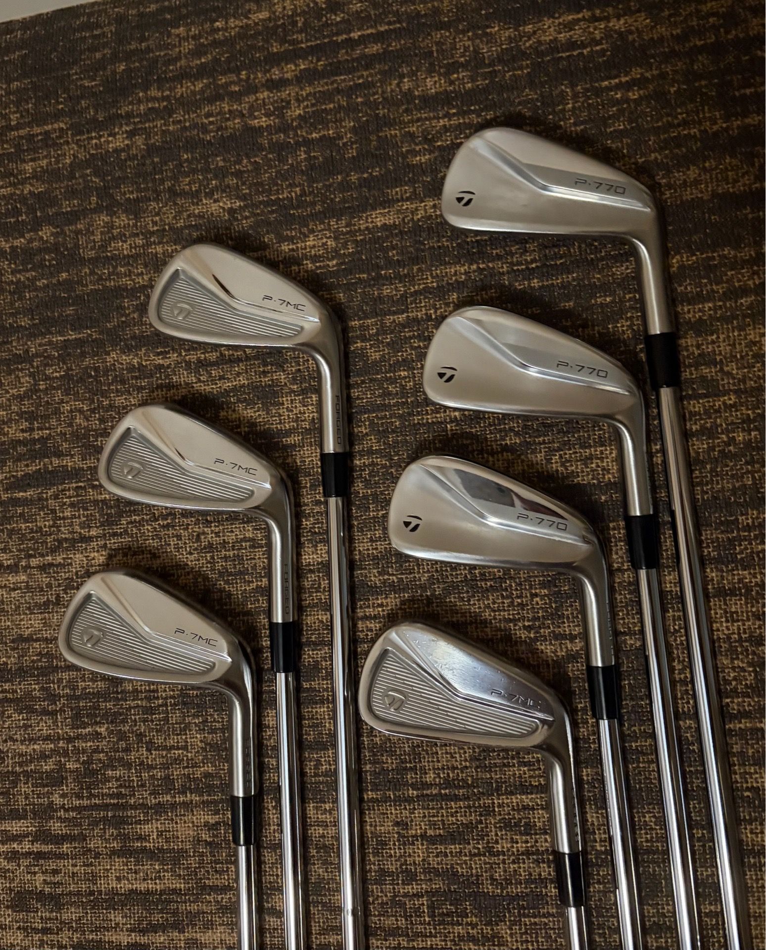 Taylormade Golf Clubs Iron Set p7mc p770 Combo Set (4-pw)