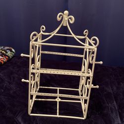 Metal Jewelry Holder 12” tall