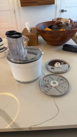 KitchenAid Food Processor Attachment — Barely Used, Like New