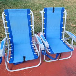 Two Beach Chairs 