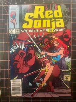 Red Sonja #8 Marvel - Newsstand - 1985