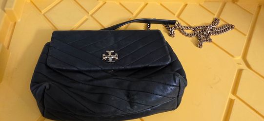 Tory Burch Black Quilted Chain Shoulder Bag
