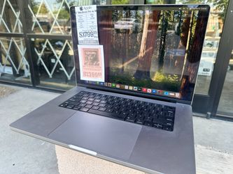 💻  💰 🚨HUGE MACBOOK SALE 16" MacBook Pro Retina M1 Max 10-Core CPU, 24-Core GPU, 32GB Ram, 512GB SSD 2021