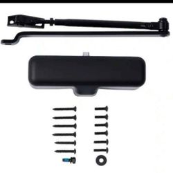 Door Closer Size 3 with adjustable closing works on doors up to 125lbs