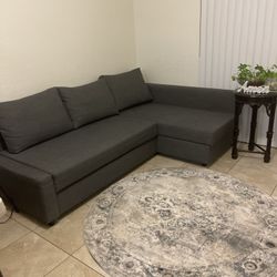 L Shape Gray Sofa