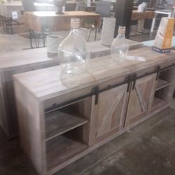 Huge Tv Stand With Storage And Shelves ( Ask For Jose)