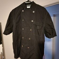 Small Men's Chef Coats Black