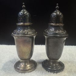 Gorman Silver Plate YC 1568 Salt & Pepper Shaker