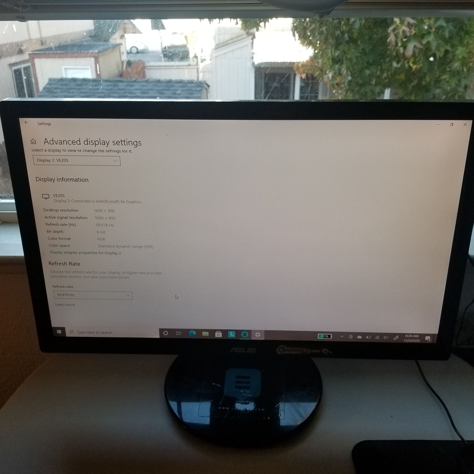 Asus VE205T 20" Widescreen LCD Computer Monitor