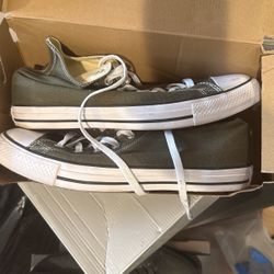 Green Converse Size 12