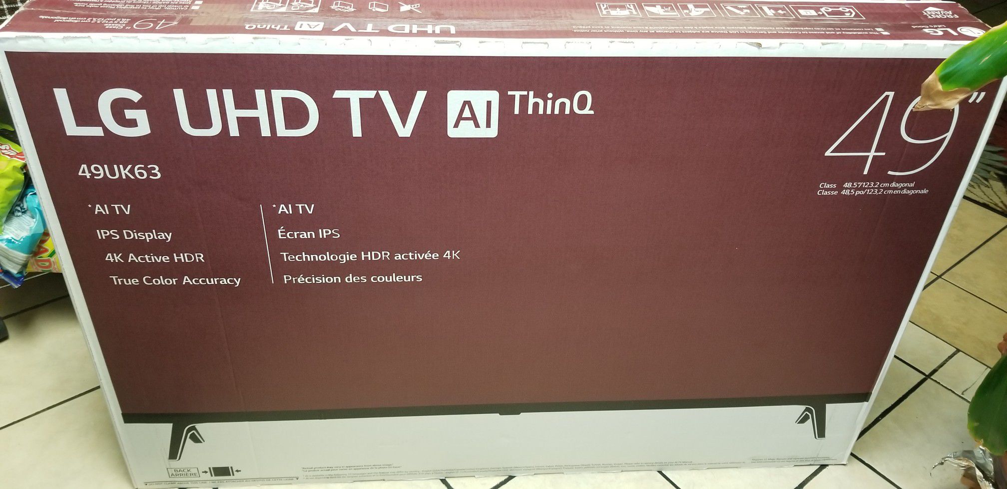 49" LG 4K SMART LED TV