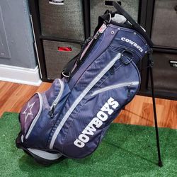 Dallas Cowboys 14 Way Stand Golf Bag