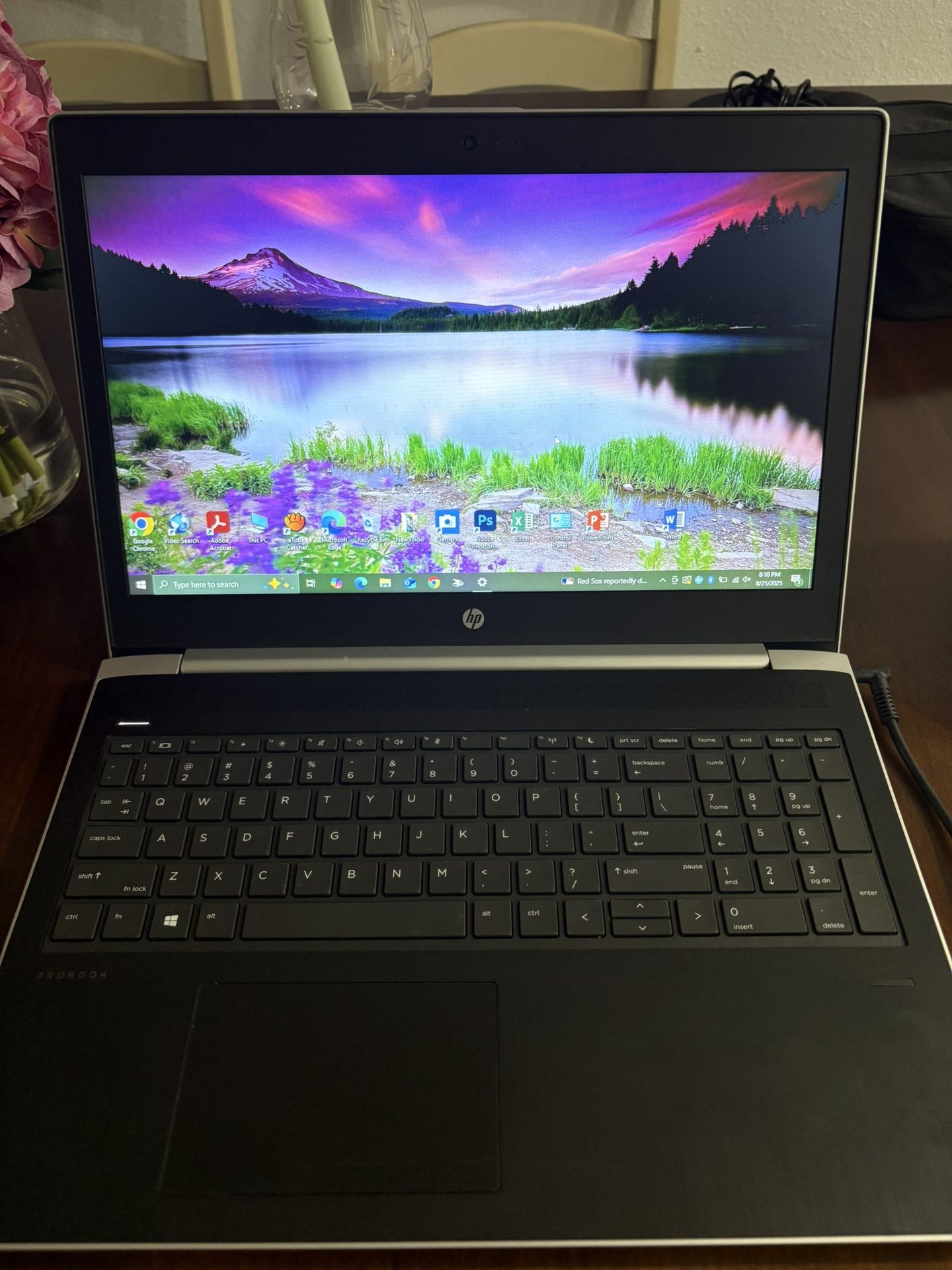 HP PROBOOK  model # 455 G5 LAPTOP   AMD A9 9420 RADON R5 -5 compute  Core 2 ct + 3G 300 MHz 2 core ( s )   WINDOWS 10 Professional  ……… FULLY LOADED w