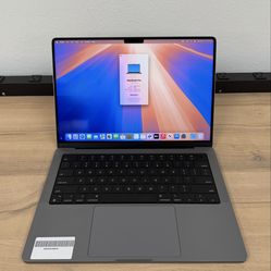 14" MacBook Pro M1 Pro 8 Core*500GB SSD*16GB RAM