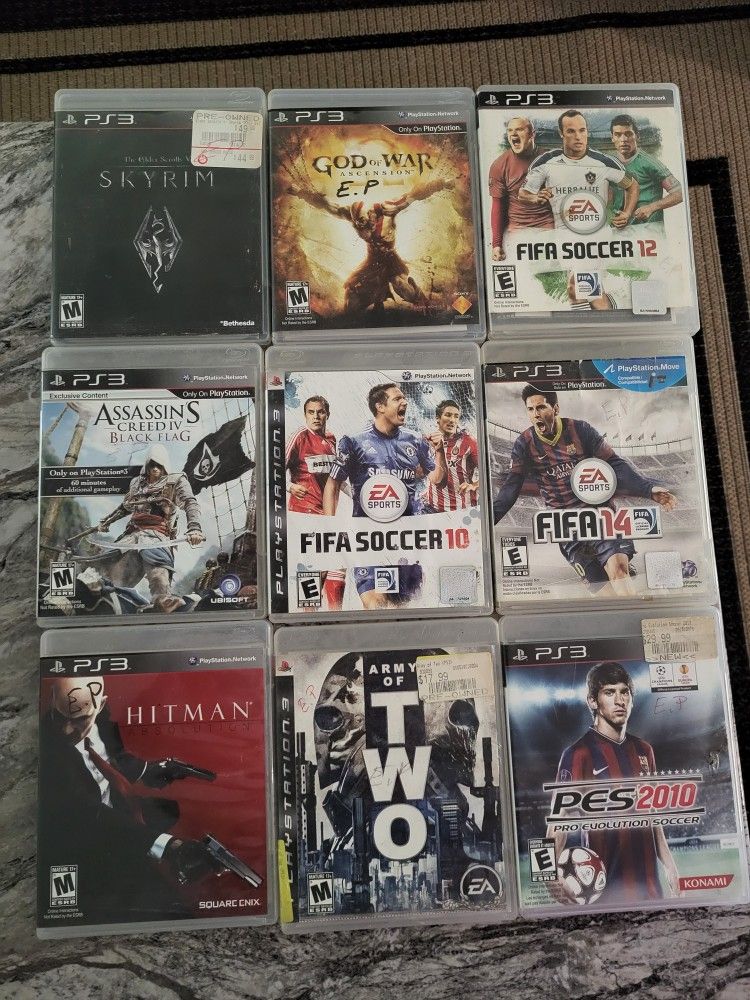 PS3 Variable Games $40