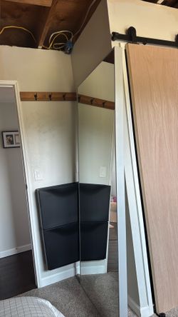 IKEA HOVET Mirror, Aluminum - 2 available