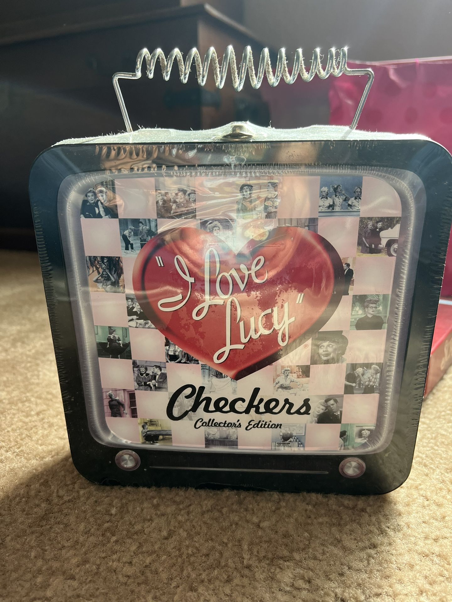 I Love Lucy Checker Set