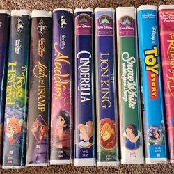 Disney VHS Bundle $150