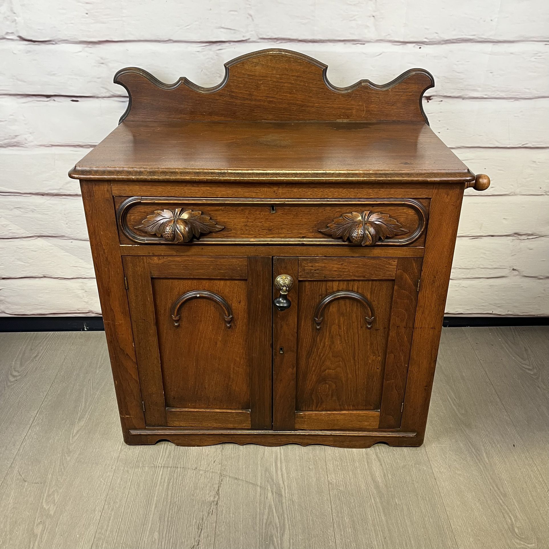 Antique Eastlake Washstand Cabinet