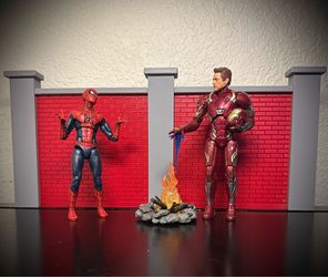 Brick Wall Diorama 1:12 Scale