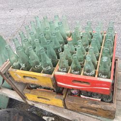 Cases Of Coca Cola Bottles 