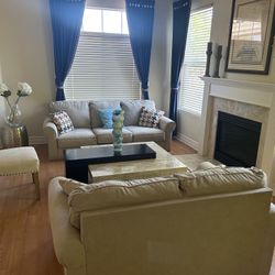 2 Piece, Couch & Loveseat 