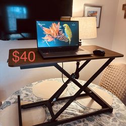 Computer Laptop/keyboard Riser (laptop not for sale)