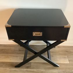 Crate And Barrel Side Table