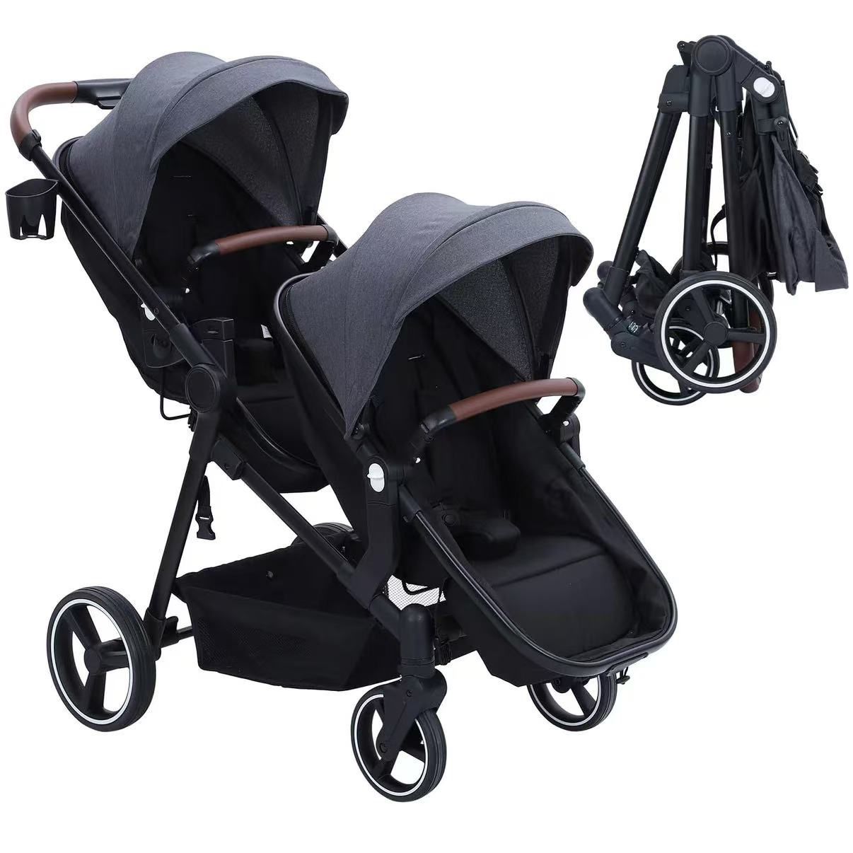🔥ON SALE🔥 Double Stroller Track Tandem