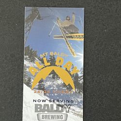 MT. Baldy All Day Lift Ticket