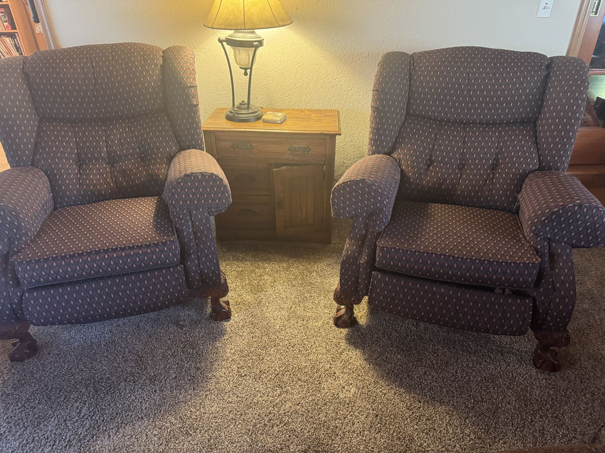 Two Large Chairs