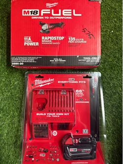 Milwaukee M18 FUEL Grinder Kit
