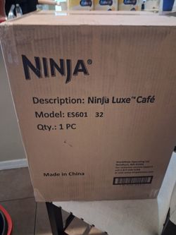 Ninja Luxe coffee