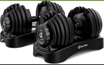 New - BowFlex Results series  SelectTech 552 Dumbbells - Pair