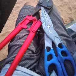 Kobalt Tin Snips And Bolt Cutters