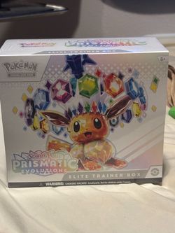 Pokemon Prismatic Evolutions Elite Trainer Box